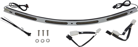 Custom Dynamics Windshield Trim - Chrome CD-WT2-01-C - Cycle City Outdoors