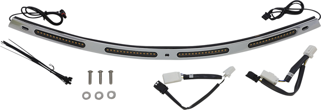 Custom Dynamics Windshield Trim - Chrome CD-WT2-01-C - Cycle City Outdoors