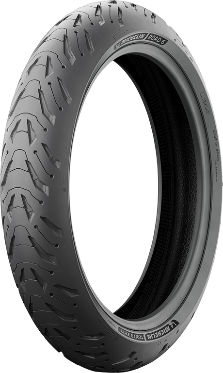 MICHELIN Tire - Road 6 - Front - 110/80ZR19 - (59W) 29710 - Cycle City Outdoors