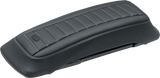 MUSTANG Saddlebag Lid Covers - Black/Gunmetal Gray - '93-'13 FL 77637GM