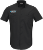 THROTTLE THREADS Drag Specialties Vented Shop Shirt - Black - 4XL DRG31ST26BK4X - Cycle City Outdoors