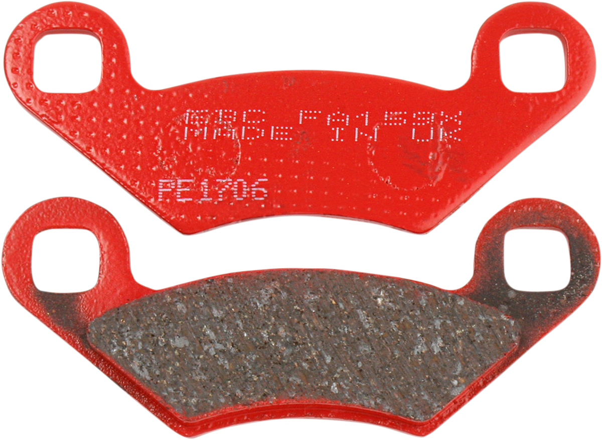 EBC FA-TT Series Semi-sintered Brake Pads - FA159X (Polaris Scrambler 500 4x4 / Trail Blazer 250 / Trail Boss 330 1988–2023)