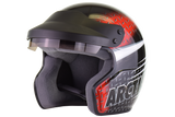 Arctic Wear - fiberglass Helmet - Red - XL (new old stock)