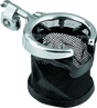 Kuryakyn Universal Passenger Drink Holder With Basket Black & Chrome - Cycle City Outdoors