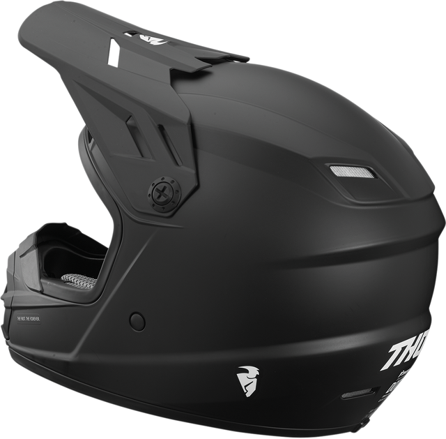 Thor Youth Sector Helmet - Blackout - Medium 0111-1163 - Cycle City Outdoors