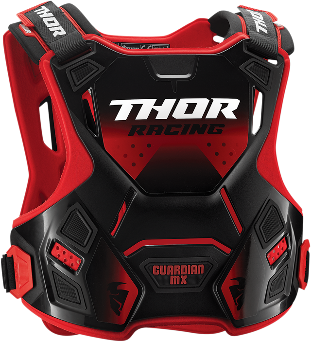 Thor Guardian MX Deflector - Red/Black - M/L 2701-0864 - Cycle City Outdoors