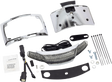 Ciro Taillight/License Plate Frame - Chrome - Smoke Lens 40254 - Cycle City Outdoors