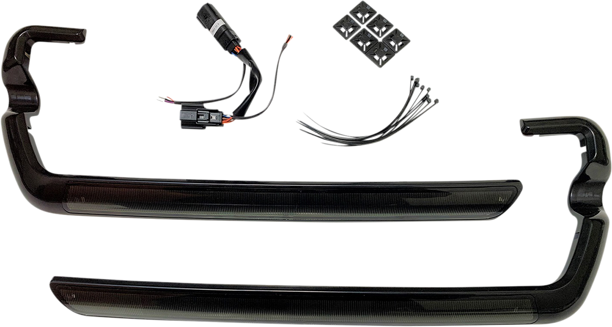 Custom Dynamics Marker Light - Saddlebag - Smoke - Black CD-SB-SIDE-SB - Cycle City Outdoors