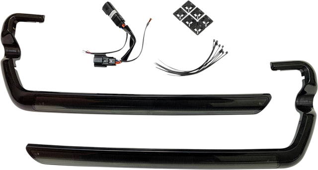 Custom Dynamics Marker Light - Saddlebag - Smoke - Black CD-SB-SIDE-SB - Cycle City Outdoors