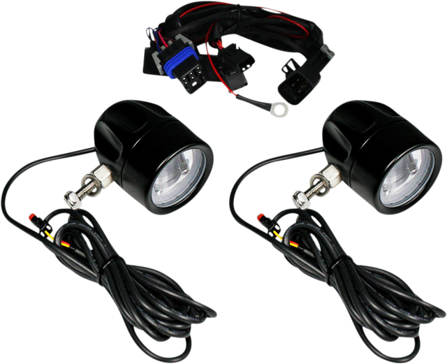 Custom Dynamics Fog Light - Black PB-FOG-CHAL-B - Cycle City Outdoors