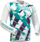 MOOSE RACING Youth Agroid Mesh Jersey - Purple/Teal - Small 2912-2170 - Cycle City Outdoors