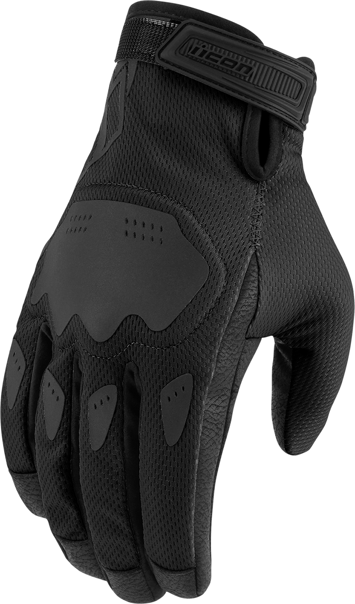 ICON Women's Hooligan* CE Gloves - Black - Large 3302-0846
