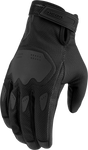 ICON Women's Hooligan* CE Gloves - Black - Large 3302-0846