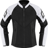 ICON Women's Mesh* AF Jacket - White/Black - XS 2822-1490