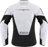 ICON Women's Mesh* AF Jacket - White/Black - XS 2822-1490