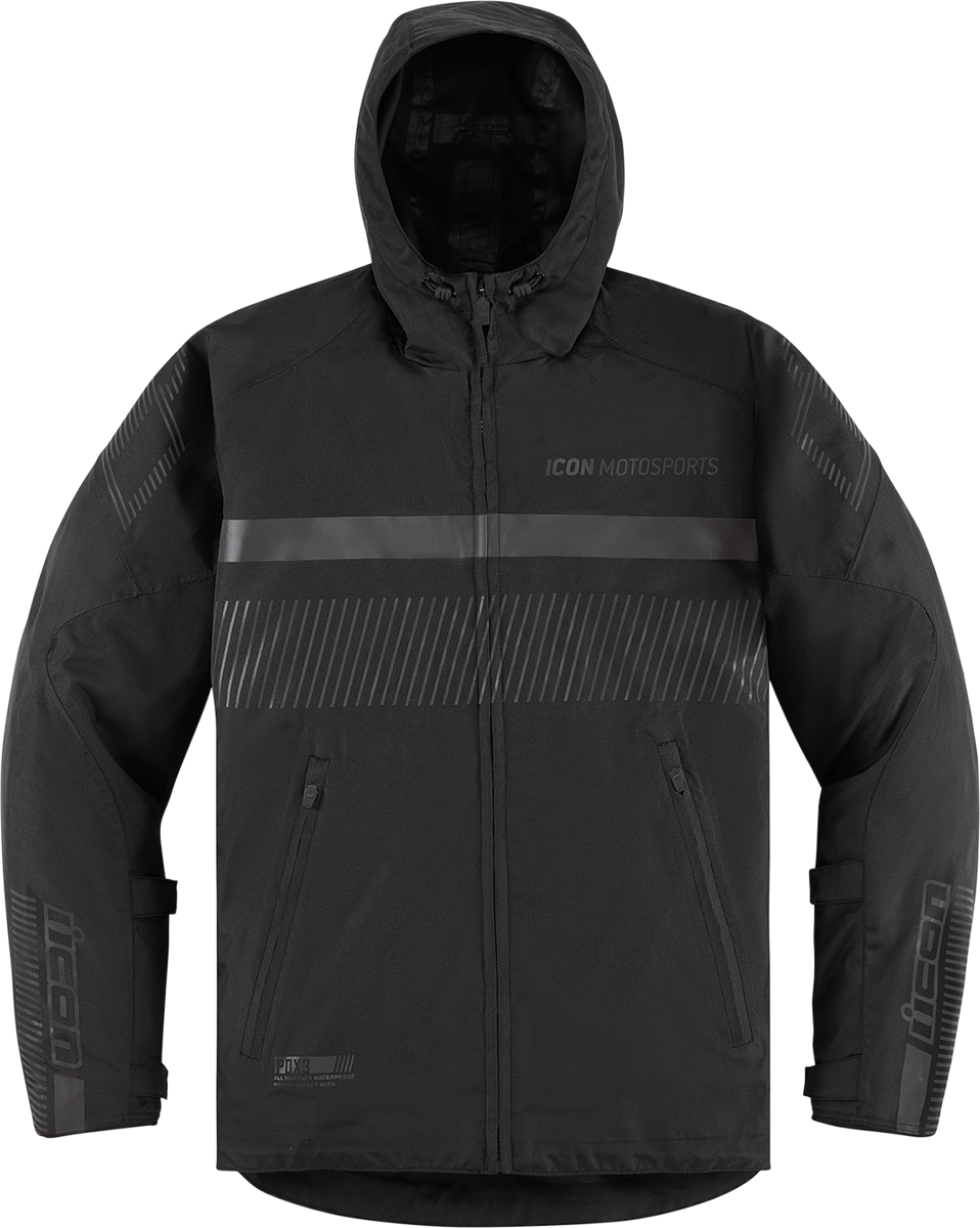 ICON Women*s PDX3* Jacket - Black - XL 2822-1457