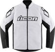 ICON Hooligan* Jacket - White - 2XL 2820-5801