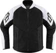 ICON Mesh AF* Jacket - Black/White - Large 2820-5952