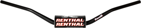 RENTHAL Handlebar - 7/8" - 843 - Flat Track 130 - Black 843-01-BK - Cycle City Outdoors