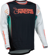 MOOSE RACING Agroid Jersey - Teal/Black - Small 2910-6994 - Cycle City Outdoors
