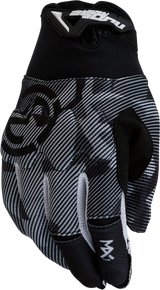 MOOSE RACING Youth MX1* Gloves - Black/White - Large 3332-1720 - Cycle City Outdoors