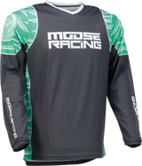 MOOSE RACING Qualifier Jersey - Teal/Gray - 2XL 2910-6962