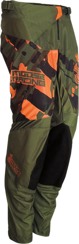 MOOSE RACING Youth Agroid Pants - Olive/Orange - 18 2903-2177 - Cycle City Outdoors