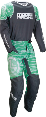 MOOSE RACING Qualifier Pants - Teal/Gray - 38 2901-10027 - Cycle City Outdoors