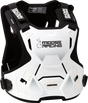 MOOSE RACING Youth Agroid* Chest Guard - White - 2XS/XS 2701-1117 - Cycle City Outdoors