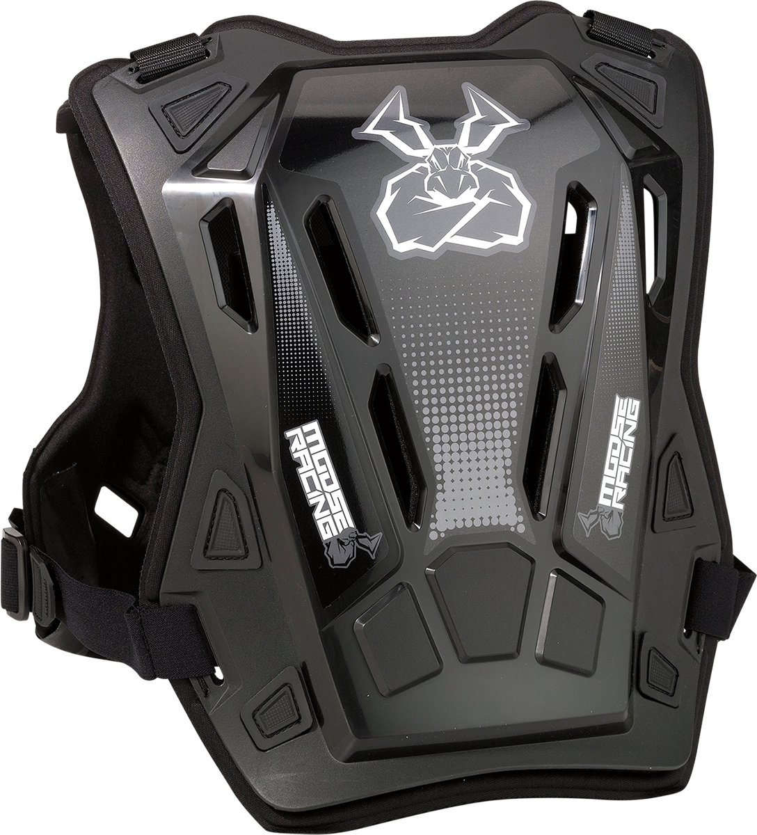 MOOSE RACING Youth Agroid* Chest Guard - Black - 2XS/XS 2701-1115 - Cycle City Outdoors