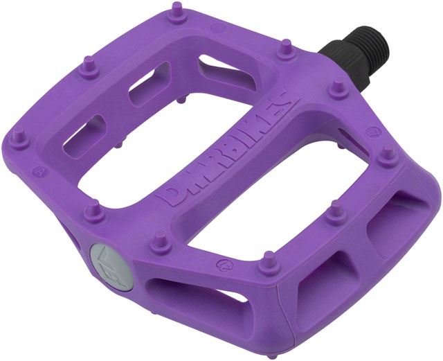 DMR V6 Platform Pedals, Purple, 9/16"