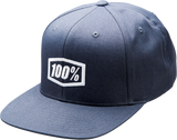 100% Youth Icon Snapback Hat - Heather Charcoal - One Size 20047-00001