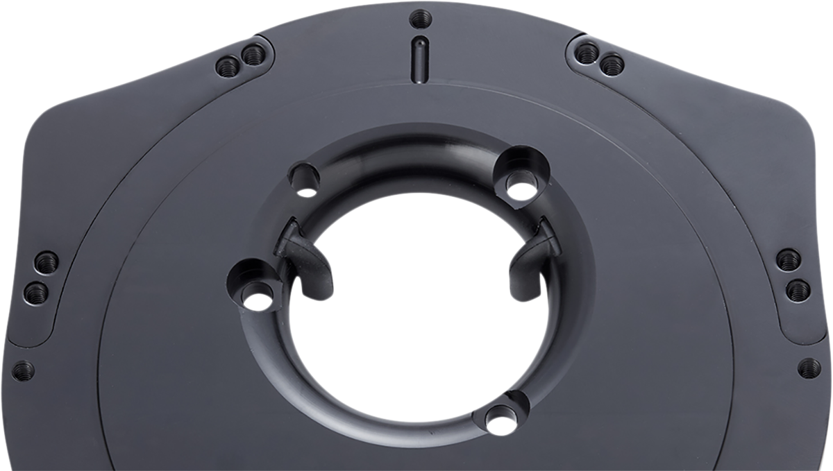 ARLEN NESS Replacement Breather Bolt Cover Plate - Inverted/Method/Clear Tear/Sidekick - Left - Black 600-060
