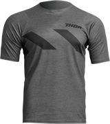 THOR Assist Hazard Jersey - Short-Sleeve - Heather Charcoal/Black - XL 5020-0011