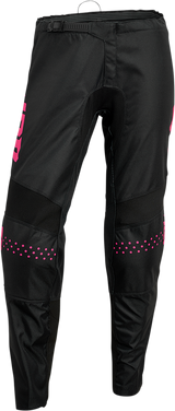 THOR Women's Sector Minimal Pants - Black/Pink - 5/6 2902-0307