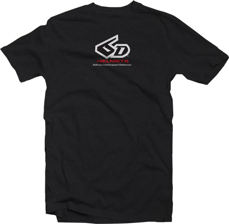 6D HELMETS 6D Classic Logo T-Shirt - Black - Small 50-3545