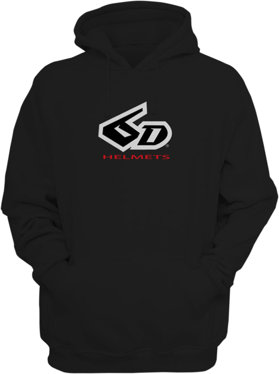 6D HELMETS 6D Helmets Hoodie - Black - Large 51-0127