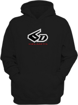 6D HELMETS 6D Helmets Hoodie - Black - XL 51-0128