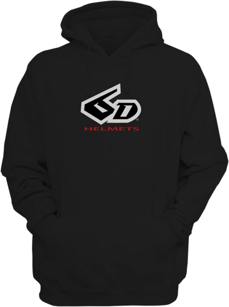 6D HELMETS 6D Helmets Hoodie - Black - XL 51-0128