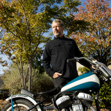 BILTWELL Blackout Lightweight Flannel - Black - Small 8145-068-002