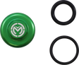 MOOSE RACING Oil Cap - Green - Kawasaki T14-6303GN - Cycle City Outdoors