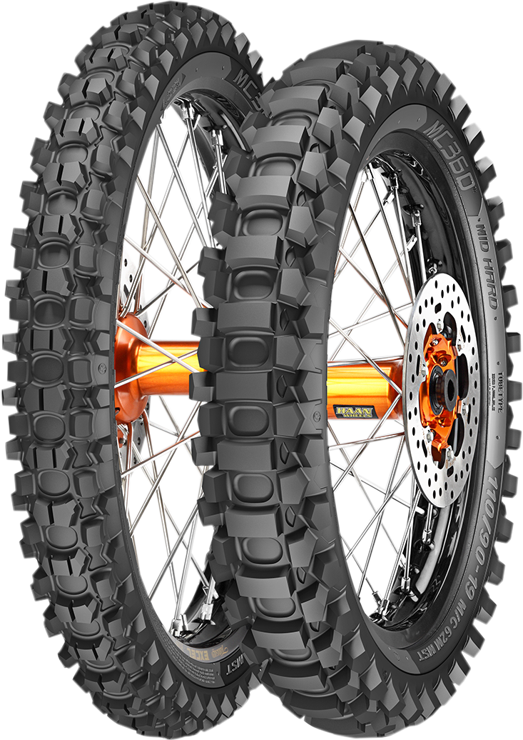 METZELER Tire - MC360™ Mid-Hard - Rear - 100/100-18 - 59M 2763100