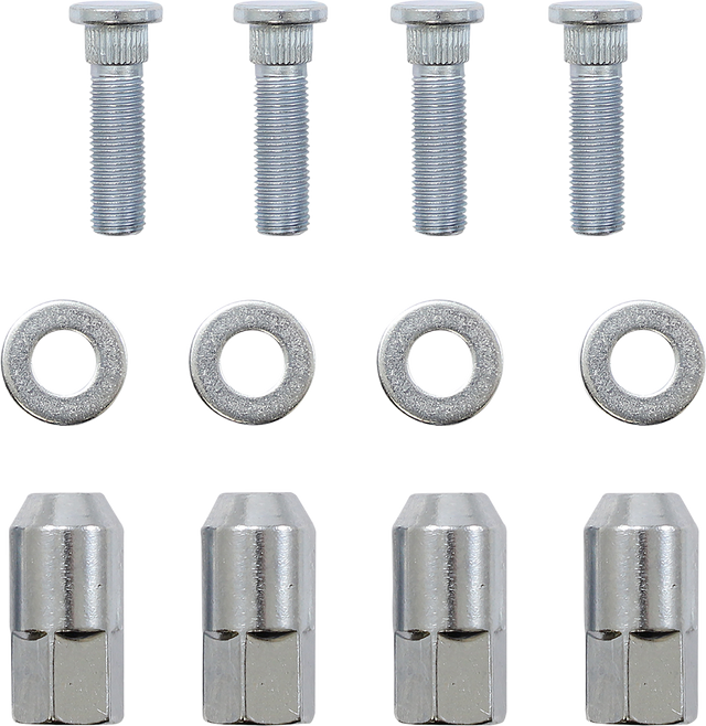 MOOSE RACING Wheel Stud/Nut Kit - Rear 85-1111 - Cycle City Outdoors