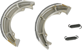 EBC "G" Grooved Sintered Brake Shoes - 606G (Suzuki LS 650 P Savage / Hyosung GV250 1979–2022)
