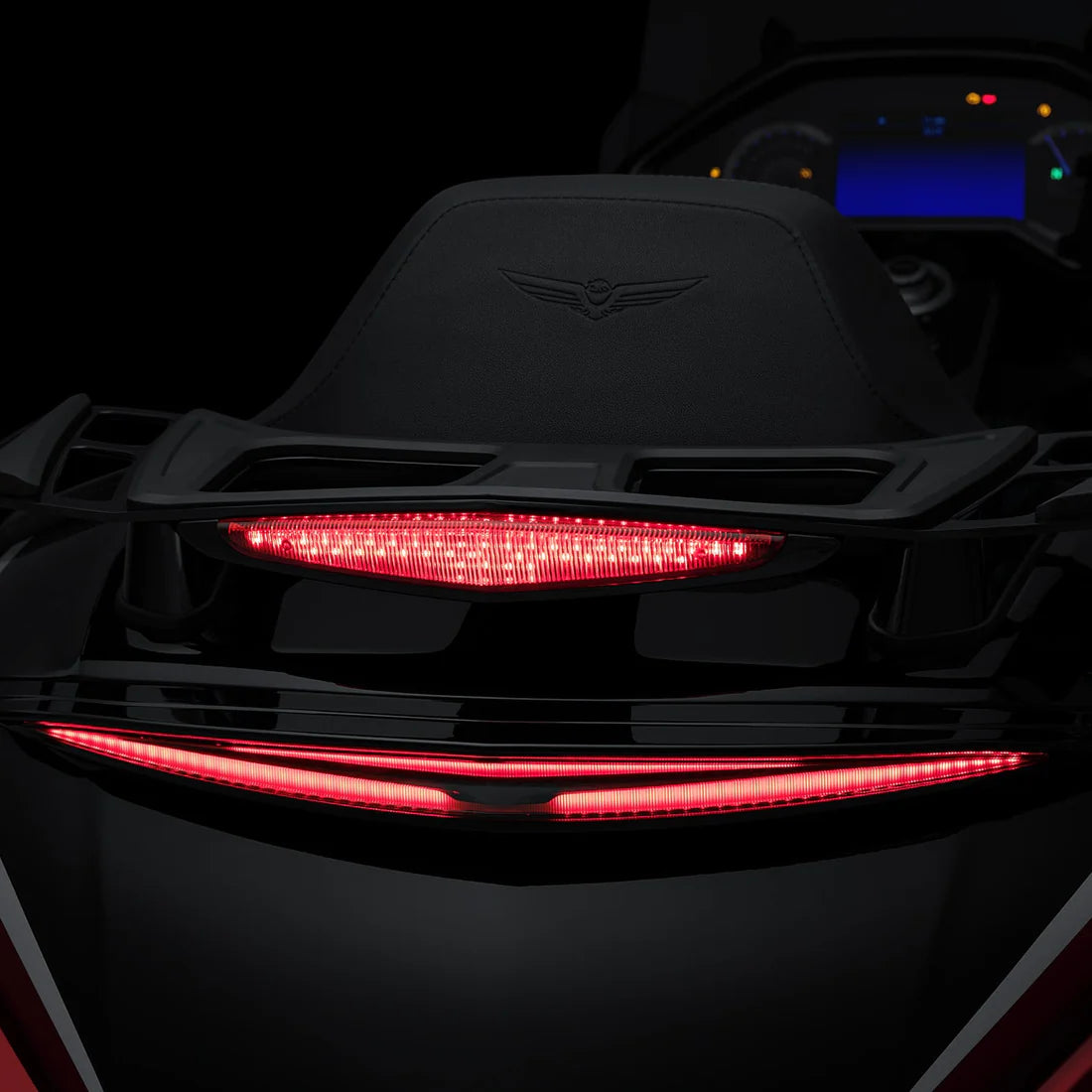Goldstrike Luggage Rack with Lightstrike® For Honda Gold Wing