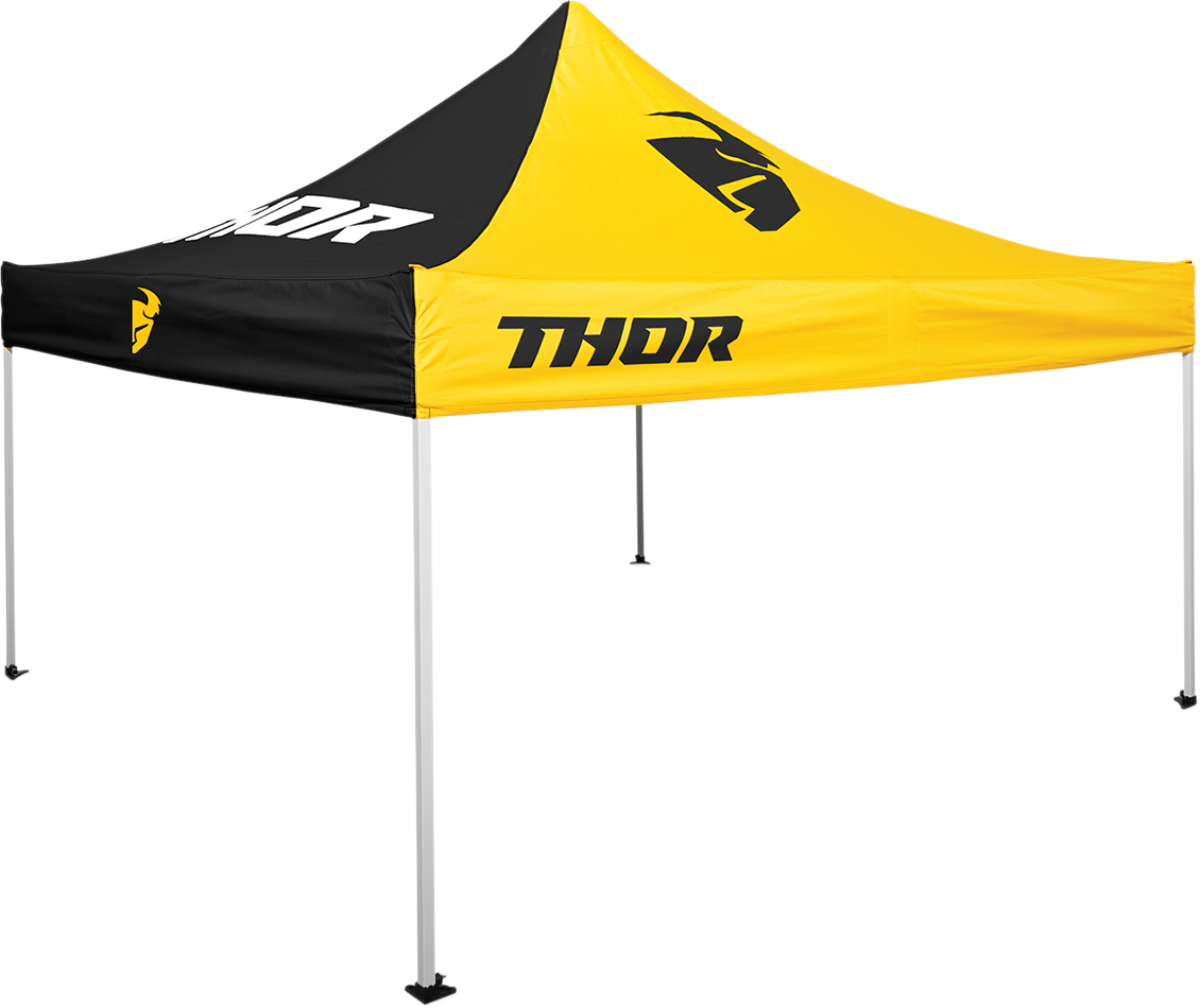 THOR Replacement 10'x10' Canopy Top - Black/Yellow 4030-0027