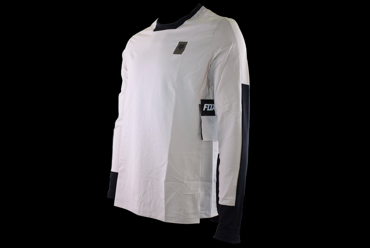 Fox Racing - Defend Thermal Long Sleeve Jersey - Vintage White - M