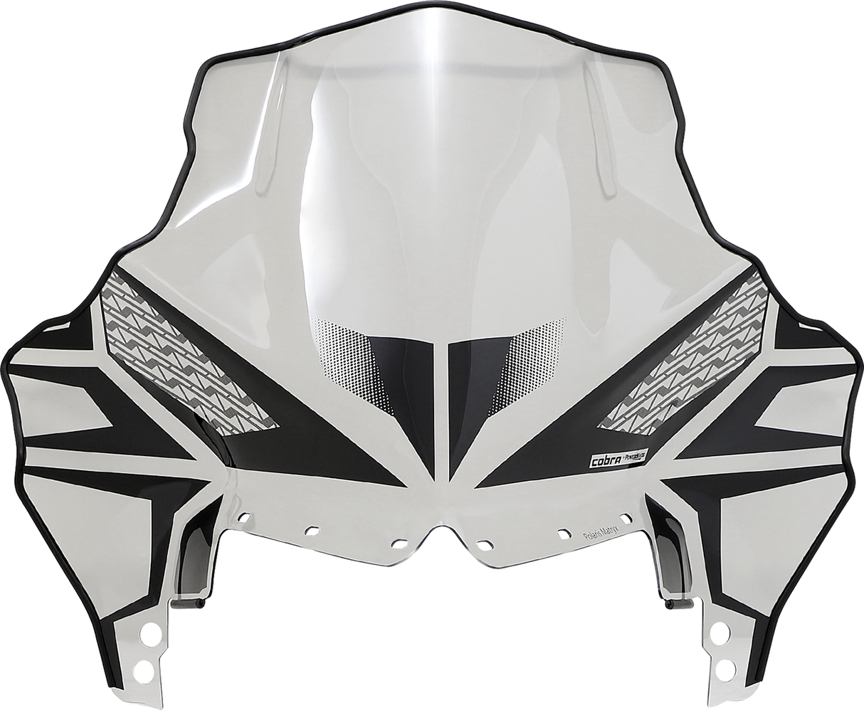 POWERMADD Windshield - Mid - 18" - Part Number 14630