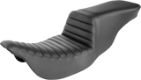 SADDLEMEN Tour Step-Up Seat - Tuck-n-Roll - Black - FL '08-'22 808-07B-191