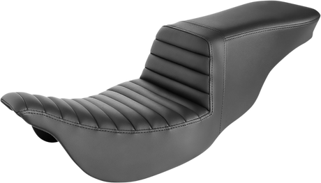 SADDLEMEN Tour Step-Up Seat - Tuck-n-Roll - Black - FL '08-'22 808-07B-191